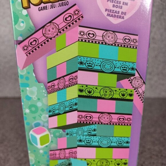 Game Gabby's Dollhouse Jumbling Stacking Jenga Wooden Blocks Kids Game - Picture 5 of 5